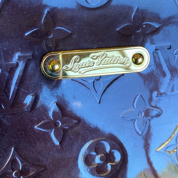 Louis Vuitton GM Bellevue Vernis Amarante Bag zippered tote handbag - Picture 4 of 13